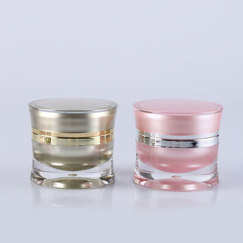 Gel Refill Pack - 30 جرام الوردي/الذهب/اللؤلؤ الأبيض الاكريليك جرة