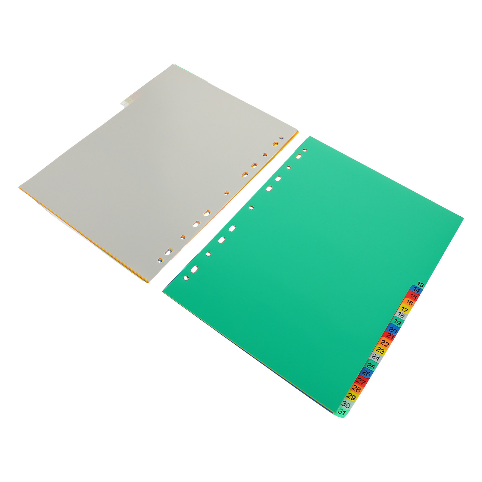 Tab Divider A4 - مجموعة واحدة من فواصل الصفحات المُرقمة