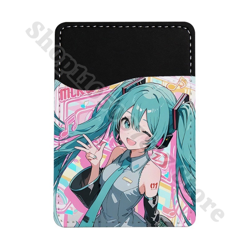 Index Card Holder - إكسسوارات تزيين الهواتف الإبداعية، محفظة رقيقة