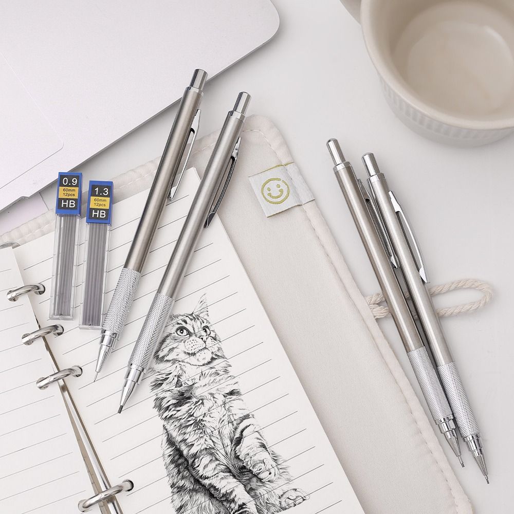 قلم رصاص ميكانيكي 0.3/0.5/0.7/ - مراجعة Mechanical Pencil 0.3 وسعره