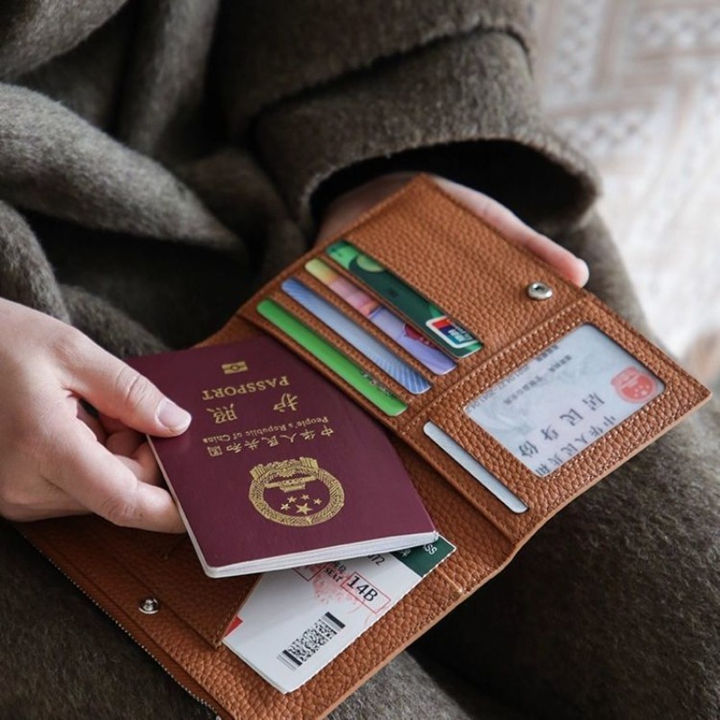 أغطية حامل جواز السفر الجلدية، - مراجعة Index Card Holder وسعره