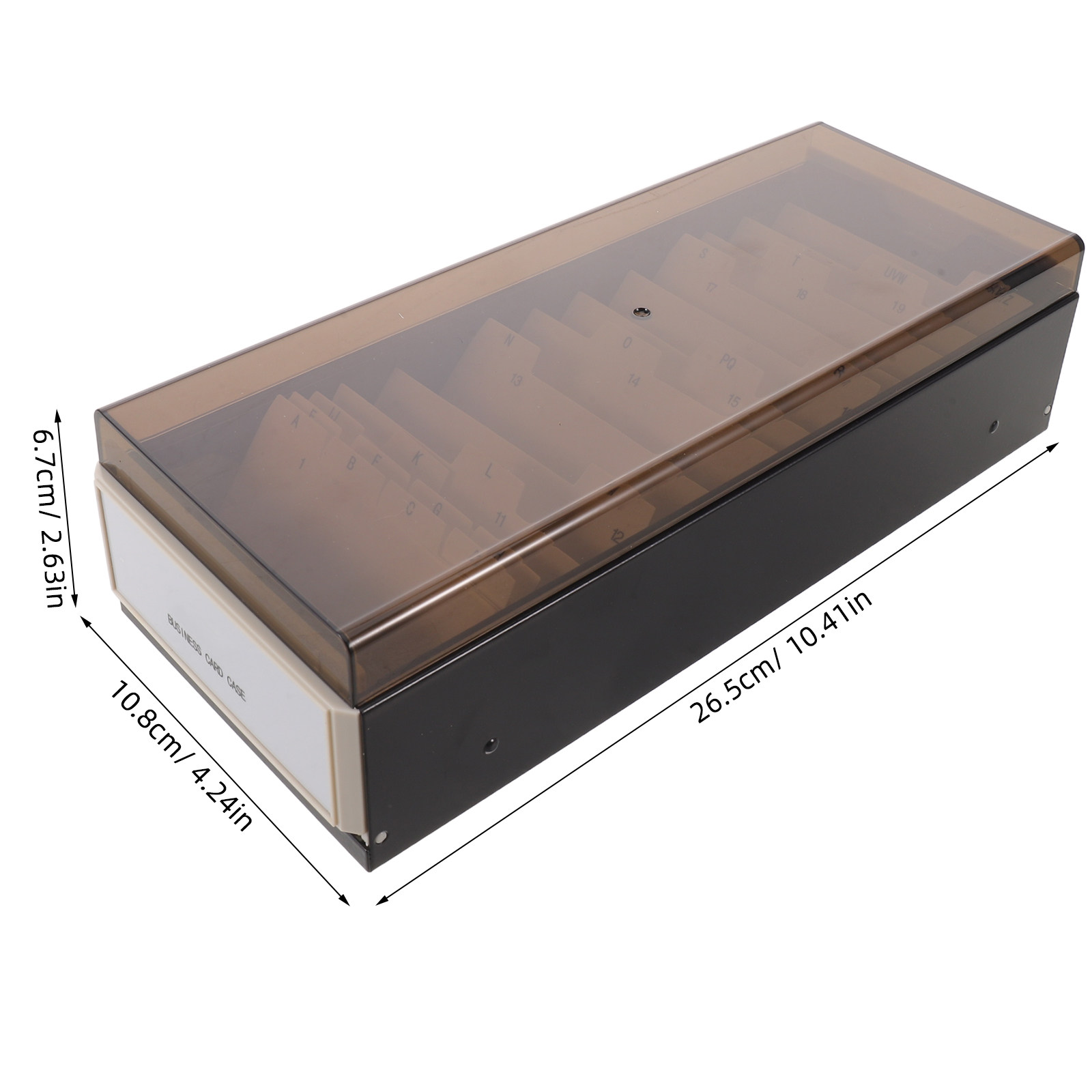 صندوق تخزين بطاقات العمل كبير  - مراجعة Index Card Holder وسعره