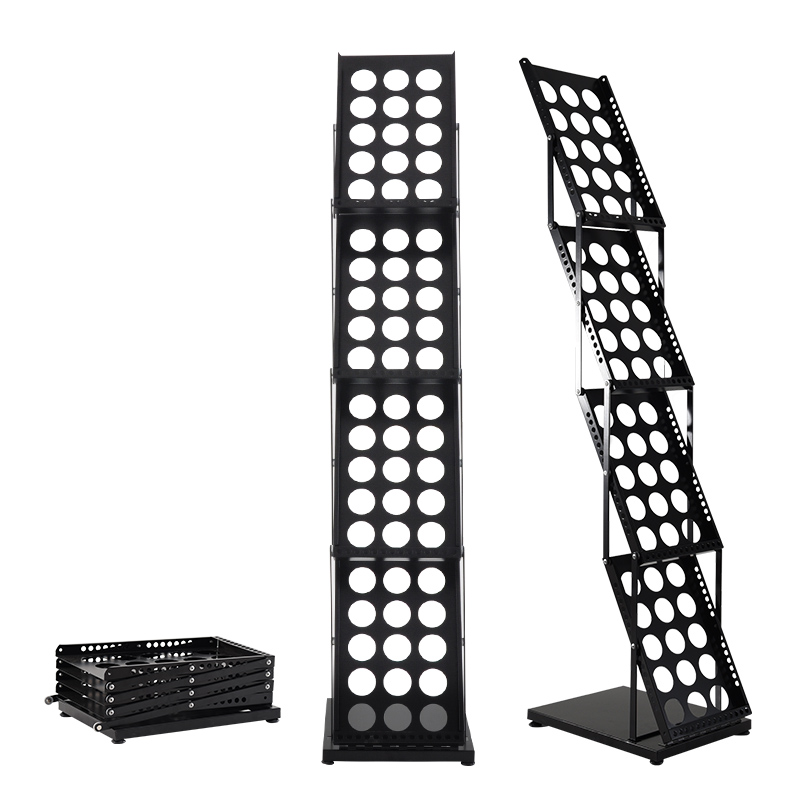 للطي المعادن كتيب مجلة كتالوج  - مراجعة Magazine Holder Rack وسعره
