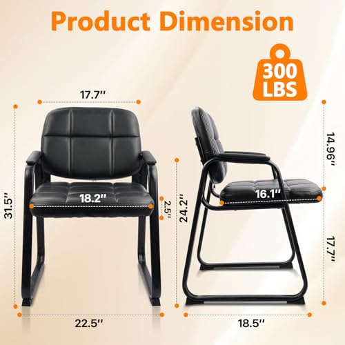 كرسي ضيوف لغرفة الانتظار مع مس - مراجعة Leather Desk Pad وسعره