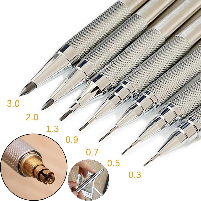 مجموعة أقلام رصاص ميكانيكية 0. - مراجعة Mechanical Pencil 0.3 وسعره