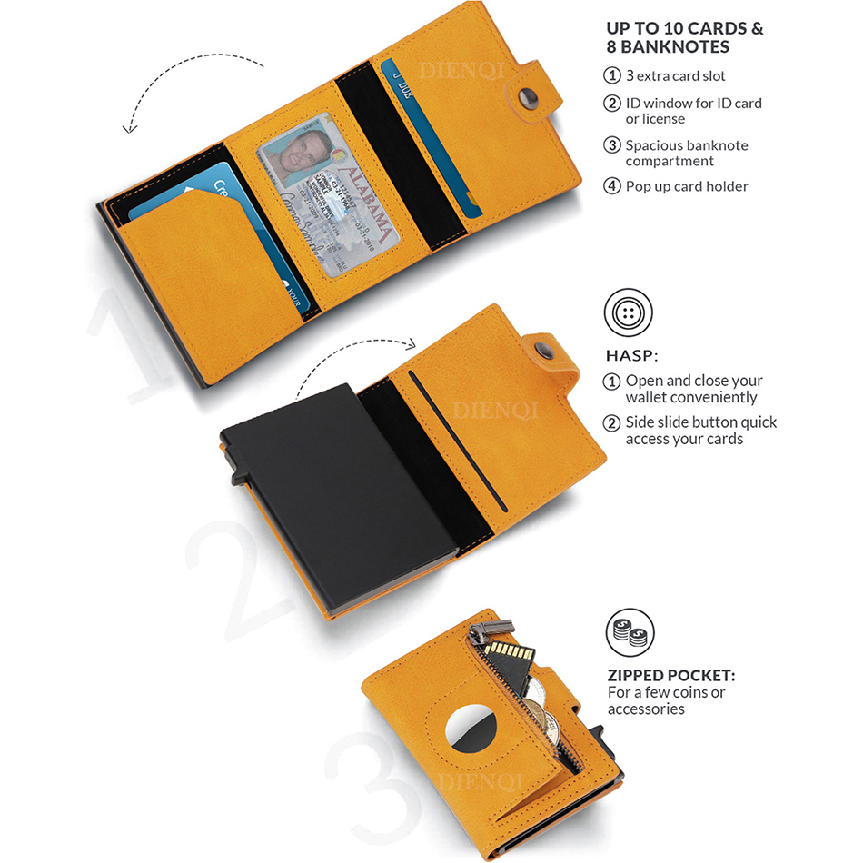 Airtag محفظة تتفاعل حامل بطاقة - مراجعة Index Card Holder وسعره